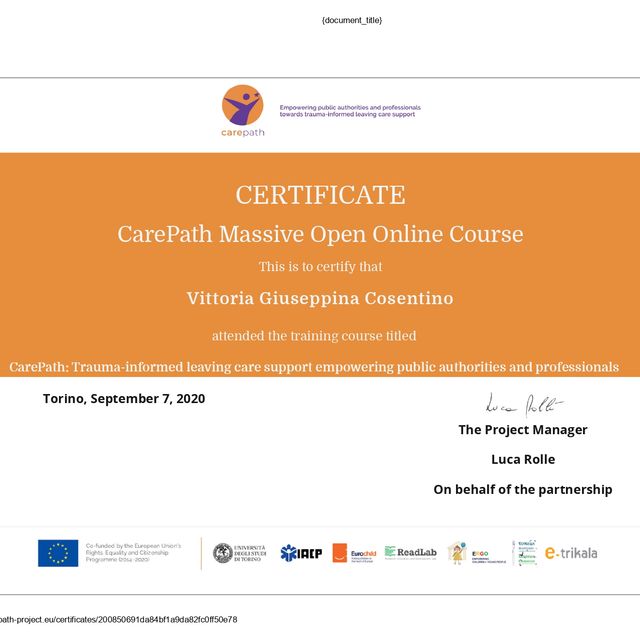 Ingrandire l'immagine: certificate 5