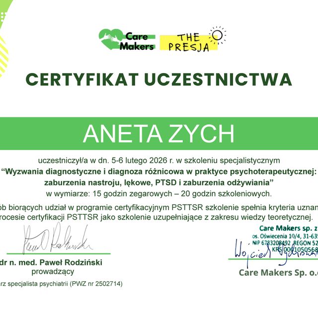 Powiększ obraz: certificate 15