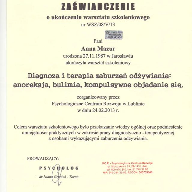 Powiększ obraz: certificate 1