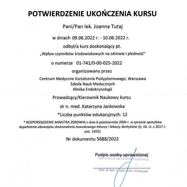 Powiększ obraz: certificate 38