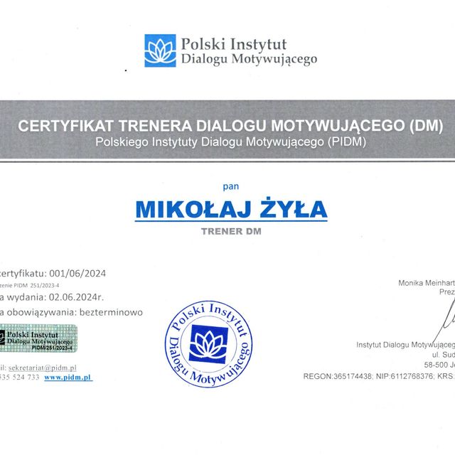Powiększ obraz: certificate 1