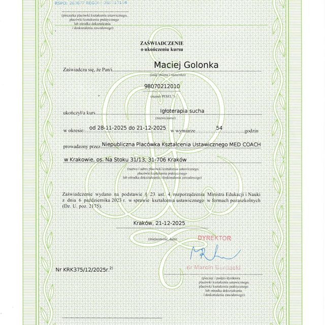 Powiększ obraz: certificate 4