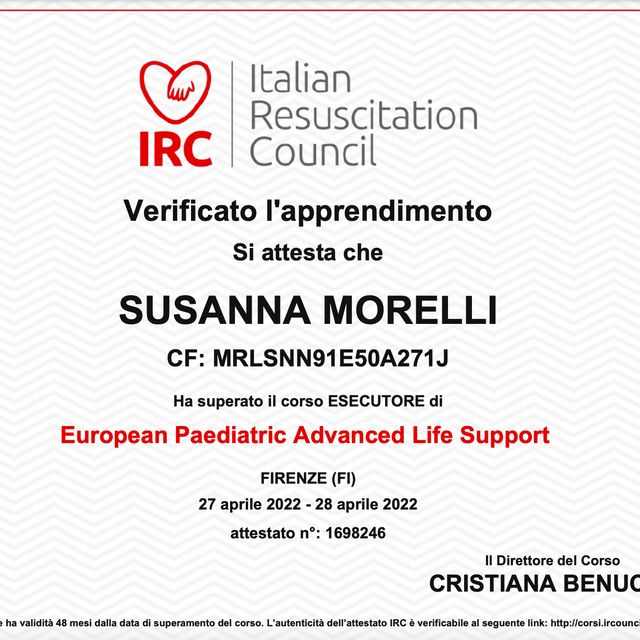 Ingrandire l'immagine: certificate 1