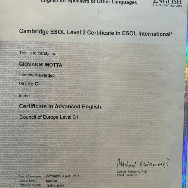 Ingrandire l'immagine: certificate 23