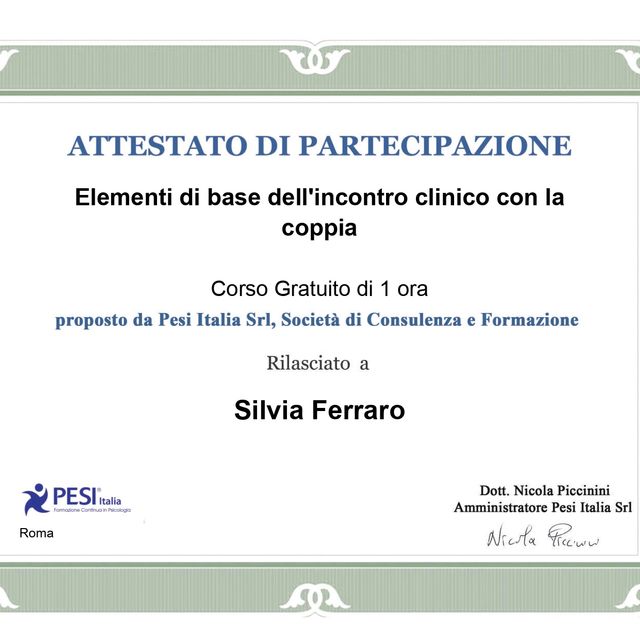 Ingrandire l'immagine: certificate 20