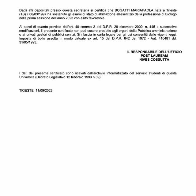Ingrandire l'immagine: certificate 1