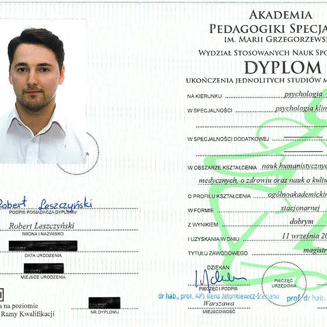 Powiększ obraz: certificate 16