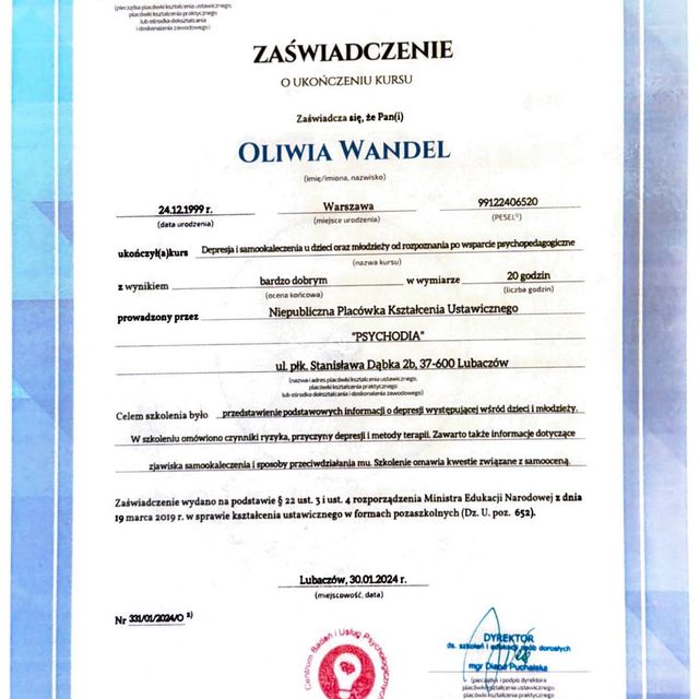 Powiększ obraz: certificate 13