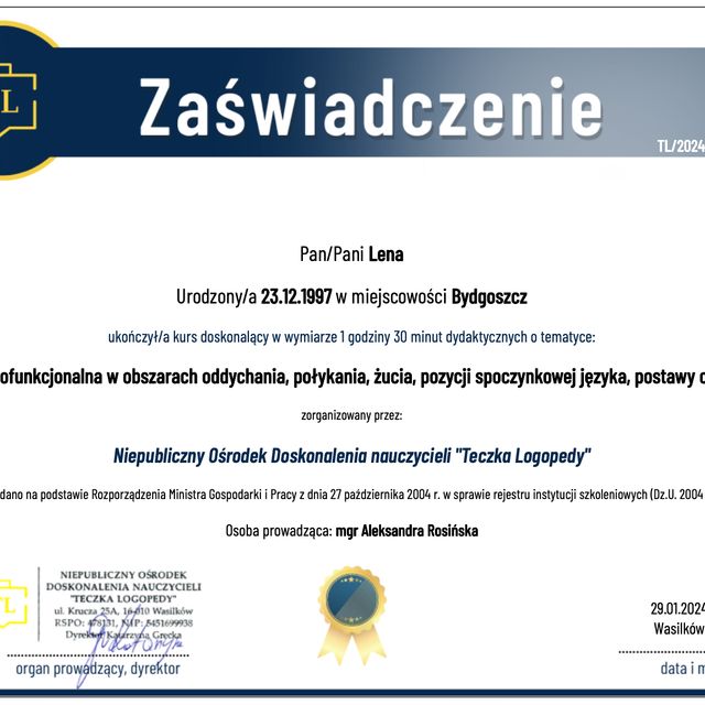 Powiększ obraz: certificate 20
