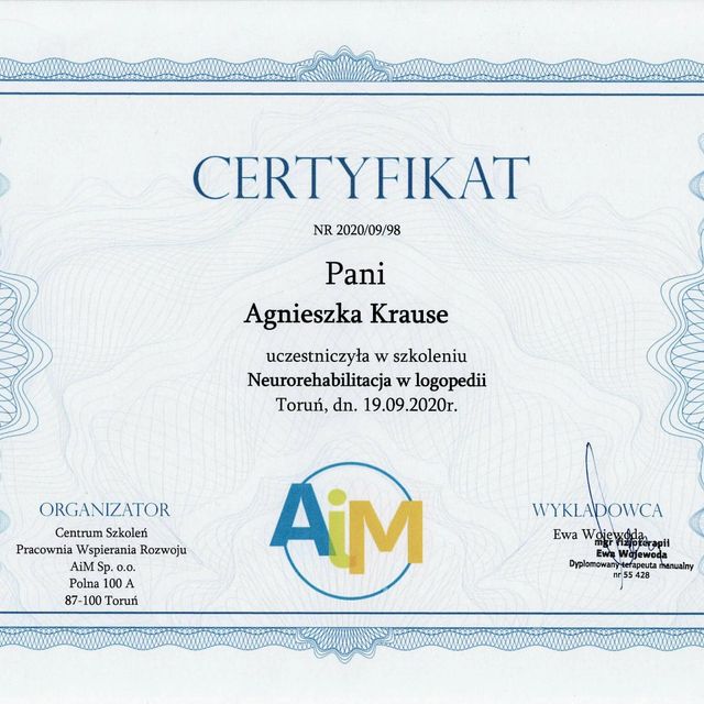 Powiększ obraz: certificate 11
