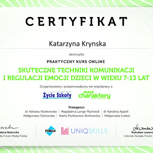 Powiększ obraz: certificate 5