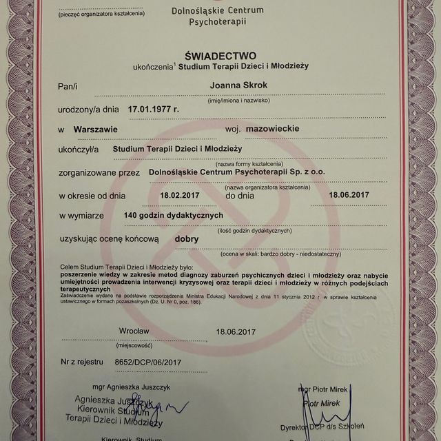 Powiększ obraz: certificate 8