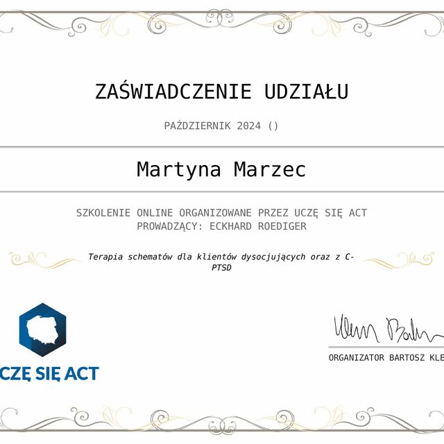 Powiększ obraz: certificate 45