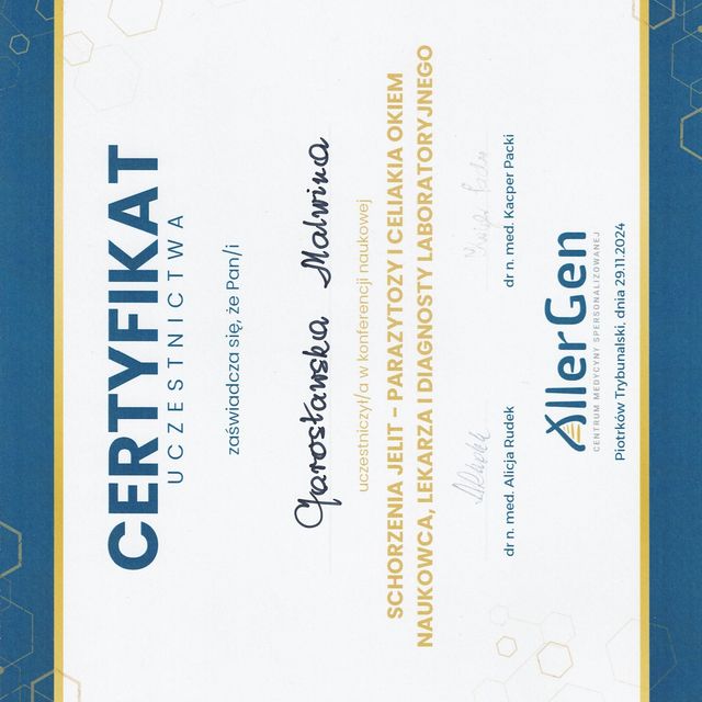Powiększ obraz: certificate 21