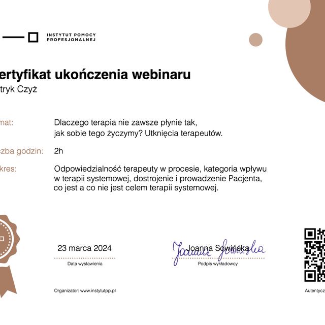 Powiększ obraz: certificate 27