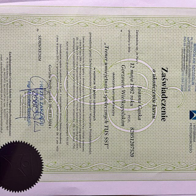 Powiększ obraz: certificate 3