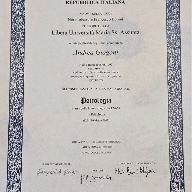 Ingrandire l'immagine: certificate 1