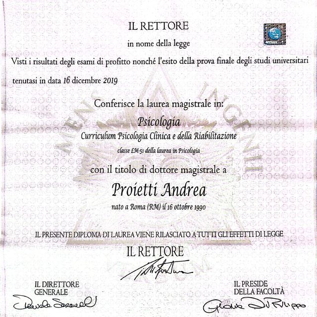 Ingrandire l'immagine: certificate 1