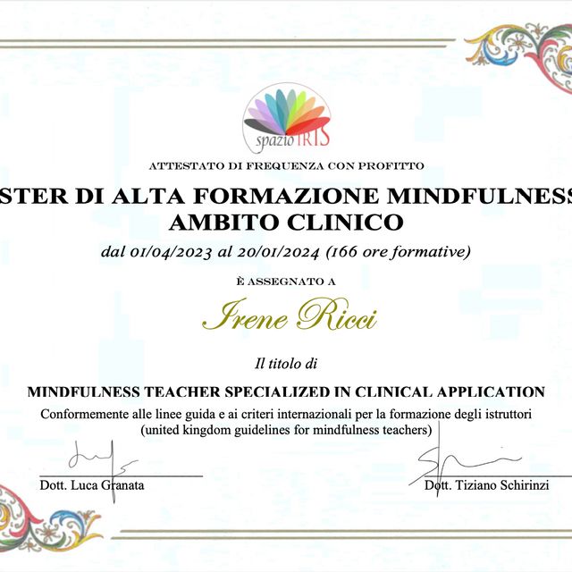 Ingrandire l'immagine: certificate 1