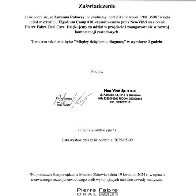 Powiększ obraz: certificate 18