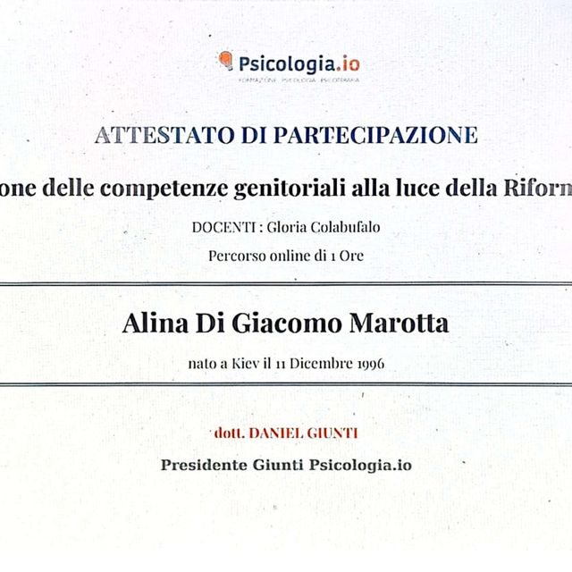 Ingrandire l'immagine: certificate 3