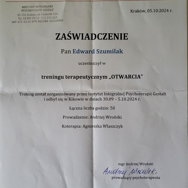 Powiększ obraz: certificate 11