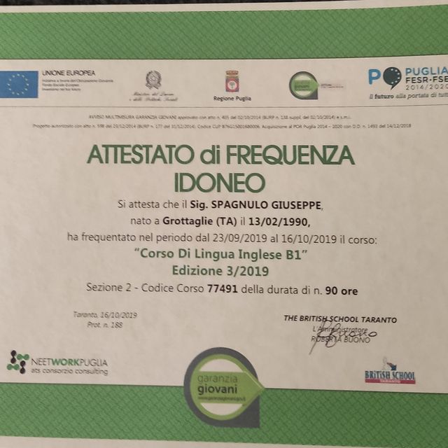 Ingrandire l'immagine: certificate 4