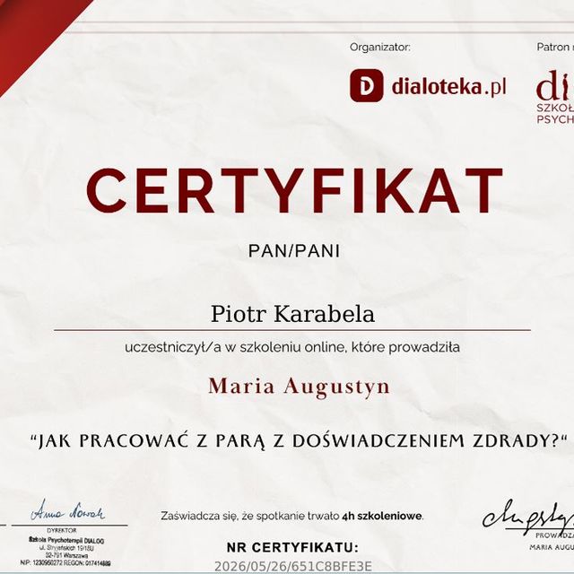 Powiększ obraz: certificate 11