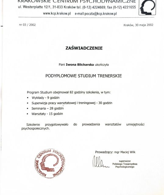 Powiększ obraz: certificate 8