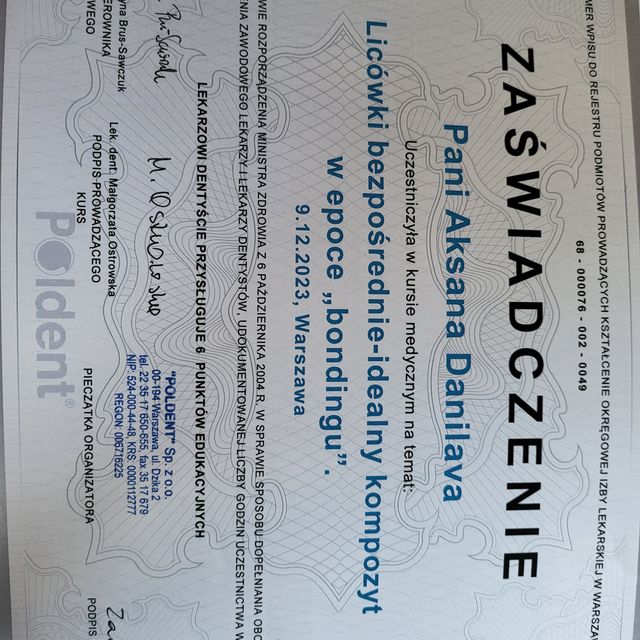 Powiększ obraz: certificate 9