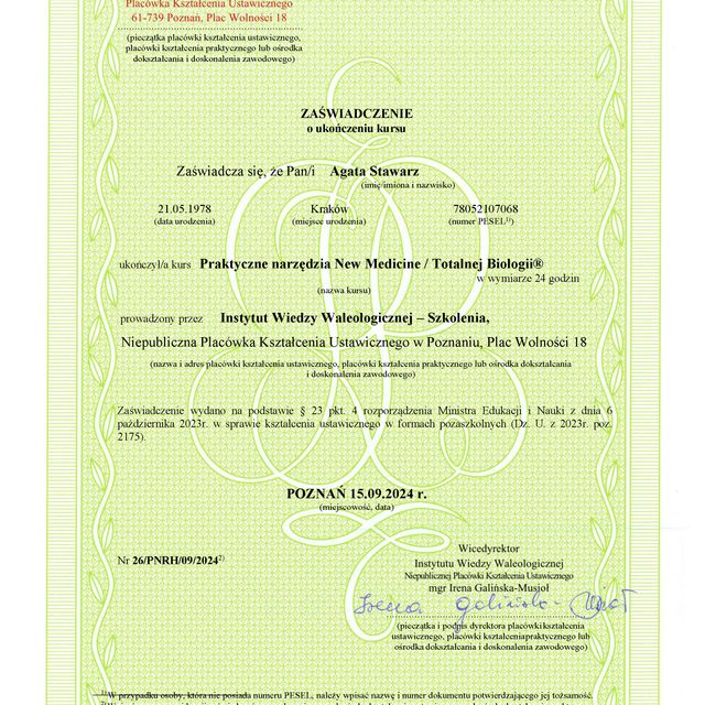 Powiększ obraz: certificate 12