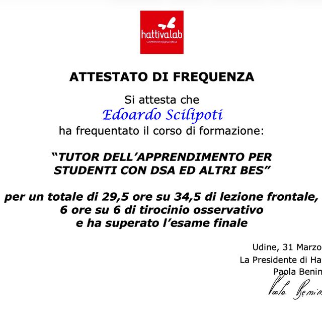 Ingrandire l'immagine: certificate 3