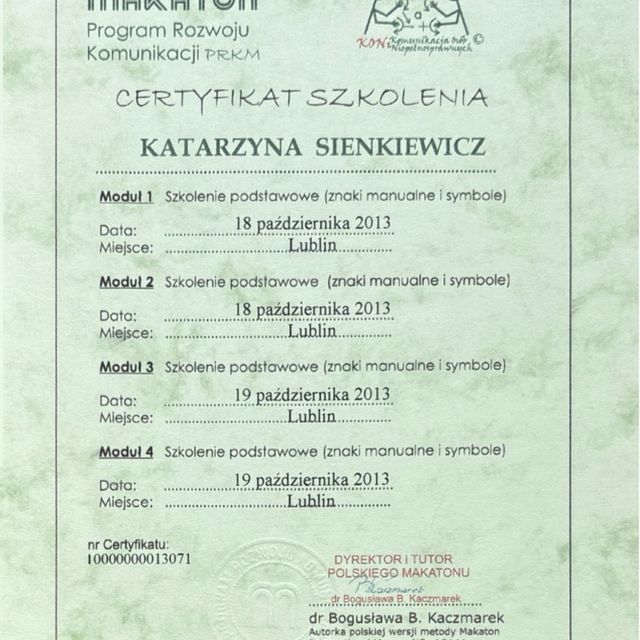 Powiększ obraz: certificate 38