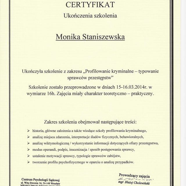 Powiększ obraz: certificate 50
