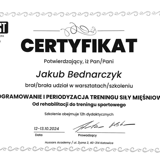 Powiększ obraz: certificate 9