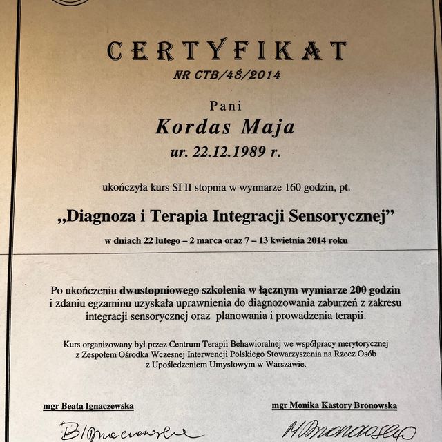 Powiększ obraz: certificate 8