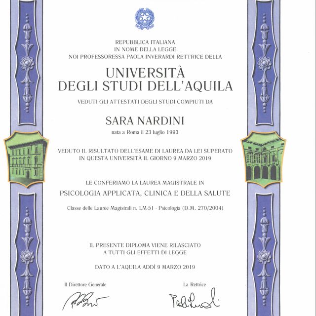 Ingrandire l'immagine: certificate 1