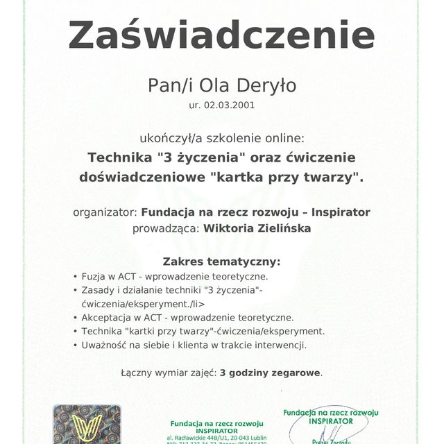 Powiększ obraz: certificate 14