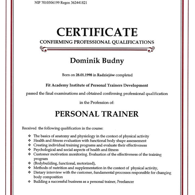 Powiększ obraz: certificate 9