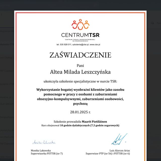 Powiększ obraz: certificate 18