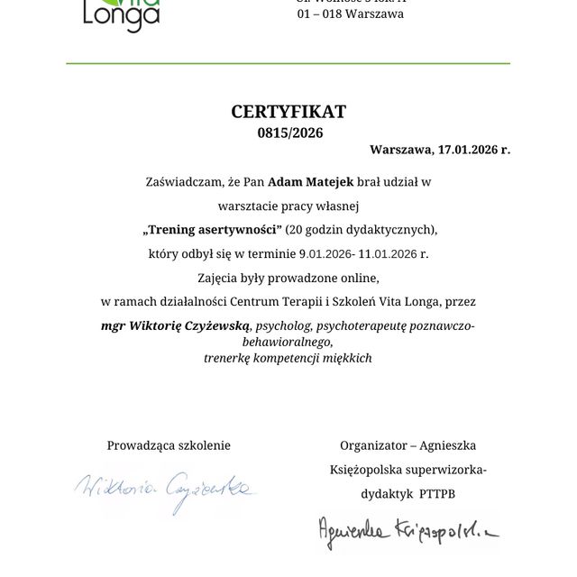 Powiększ obraz: certificate 12