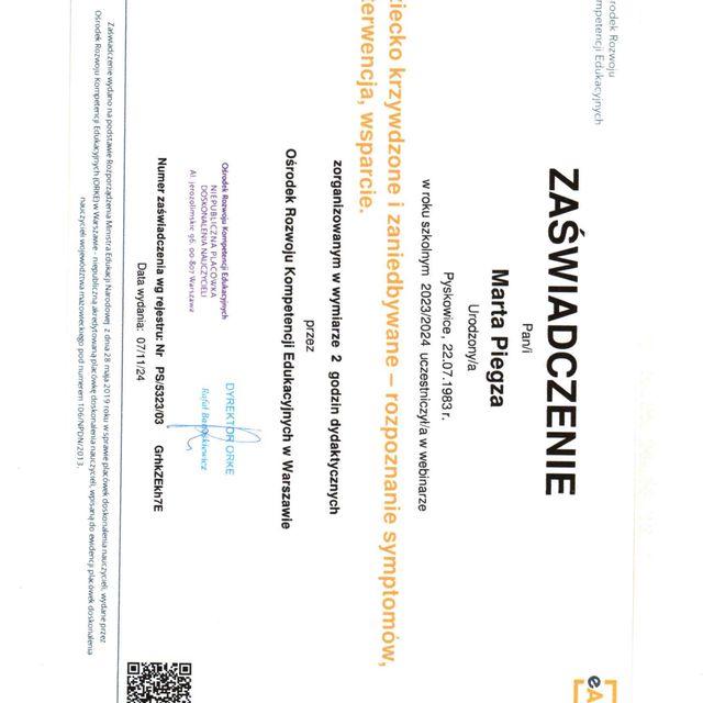 Powiększ obraz: certificate 2