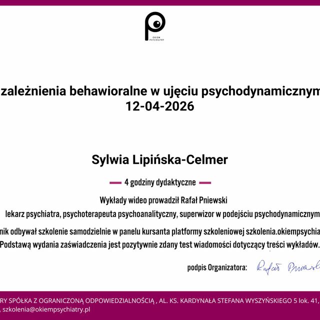 Powiększ obraz: certificate 27