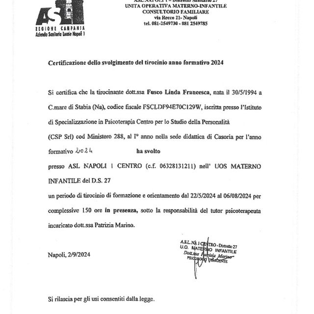 Ingrandire l'immagine: certificate 1