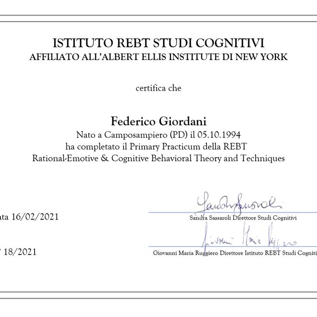 Ingrandire l'immagine: certificate 1