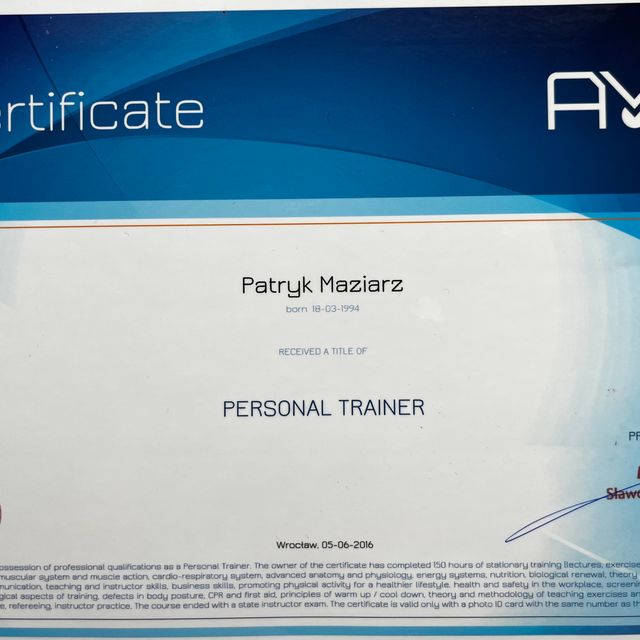 Powiększ obraz: certificate 12