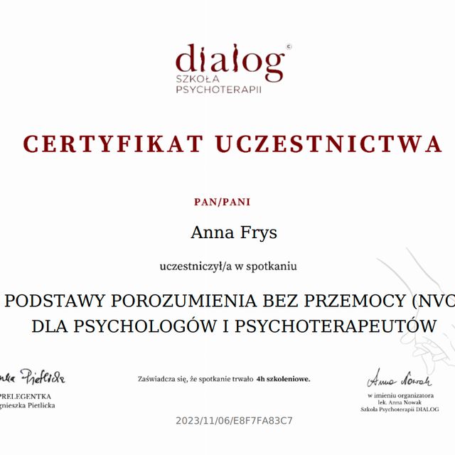 Powiększ obraz: certificate 8
