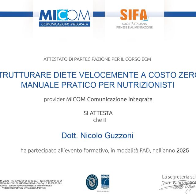 Ingrandire l'immagine: certificate 1