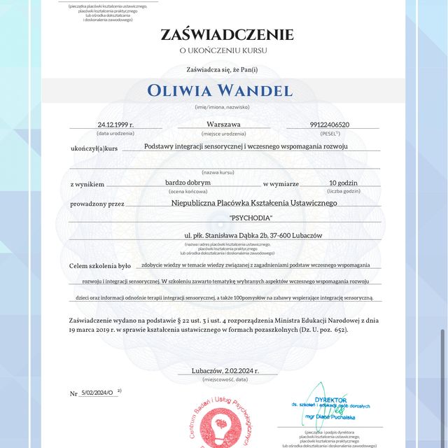 Powiększ obraz: certificate 4