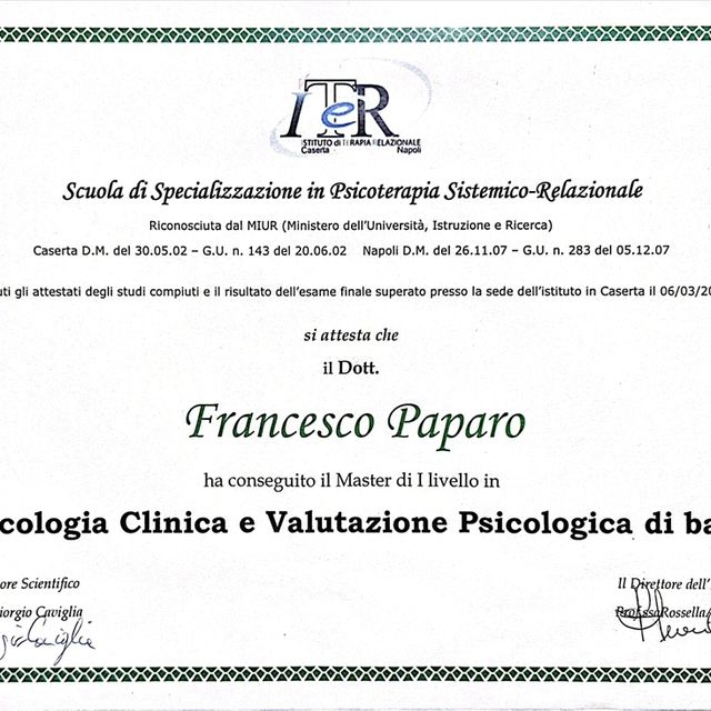 Ingrandire l'immagine: certificate 3